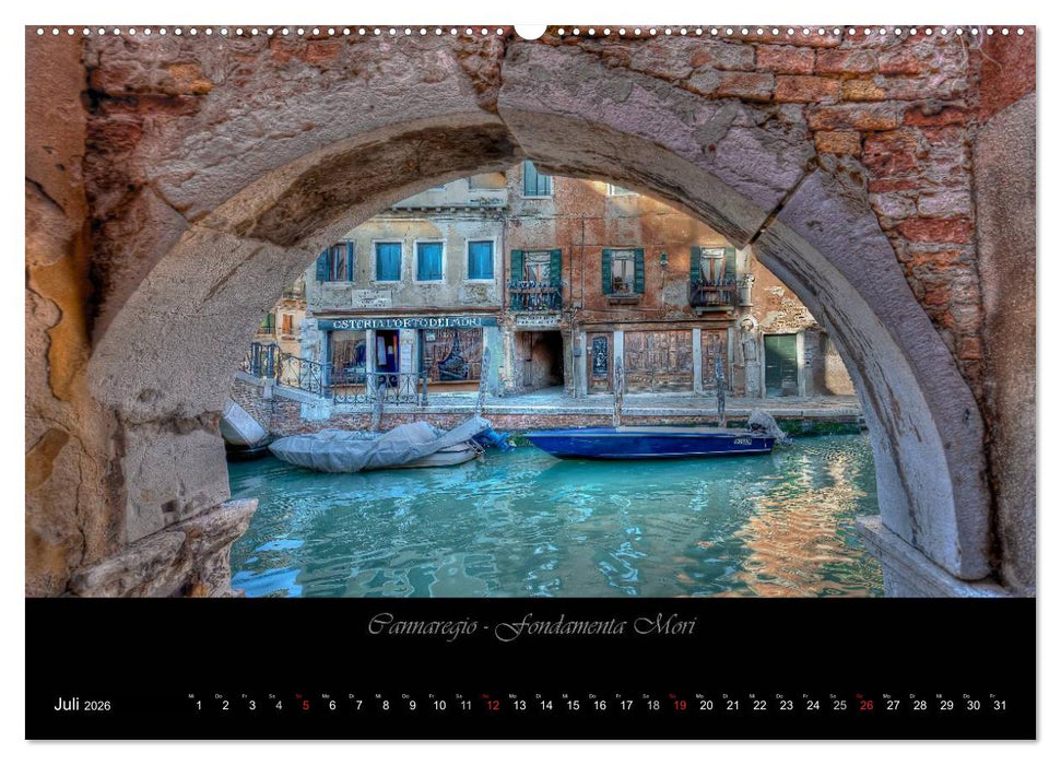 Venedig – La Serenissima (CALVENDO Premium Wandkalender 2026)