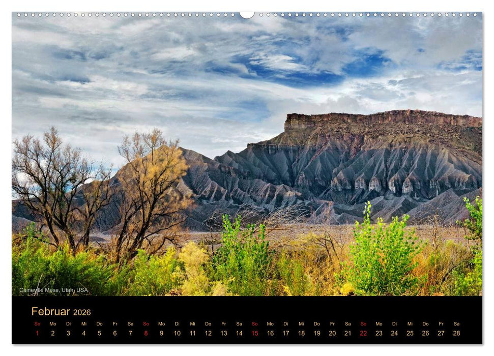 USA Der Südwesten - Einzigartige Monumente (CALVENDO Premium Wandkalender 2026)