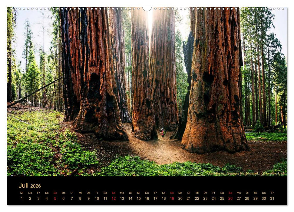 USA Der Südwesten - Einzigartige Monumente (CALVENDO Premium Wandkalender 2026)