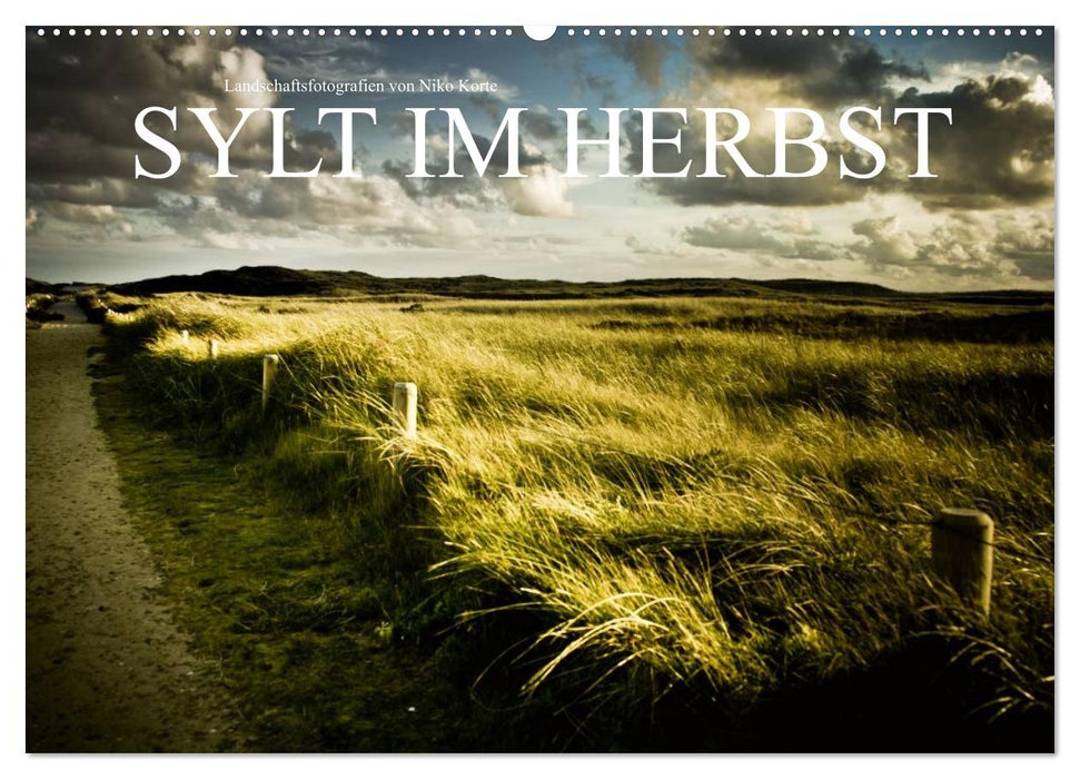 Sylt im Herbst (CALVENDO Wandkalender 2026)