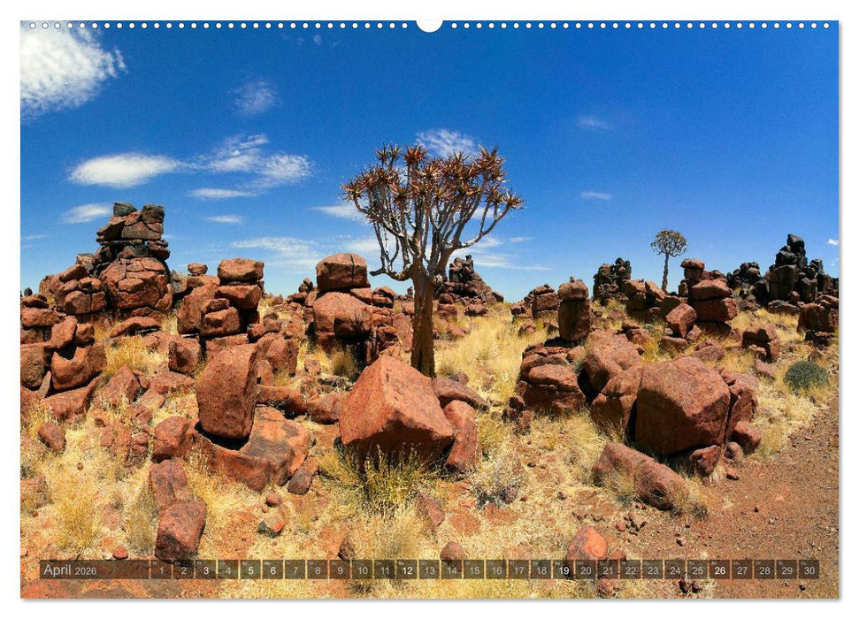 Namibia - Die Landschaft (CALVENDO Premium Wandkalender 2026)