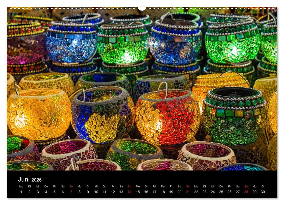 Unterwegs in Istanbul (CALVENDO Premium Wandkalender 2026)