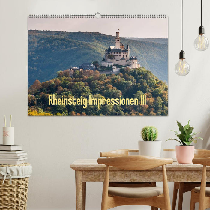 Rheinsteig Impressionen III (CALVENDO Wandkalender 2026)