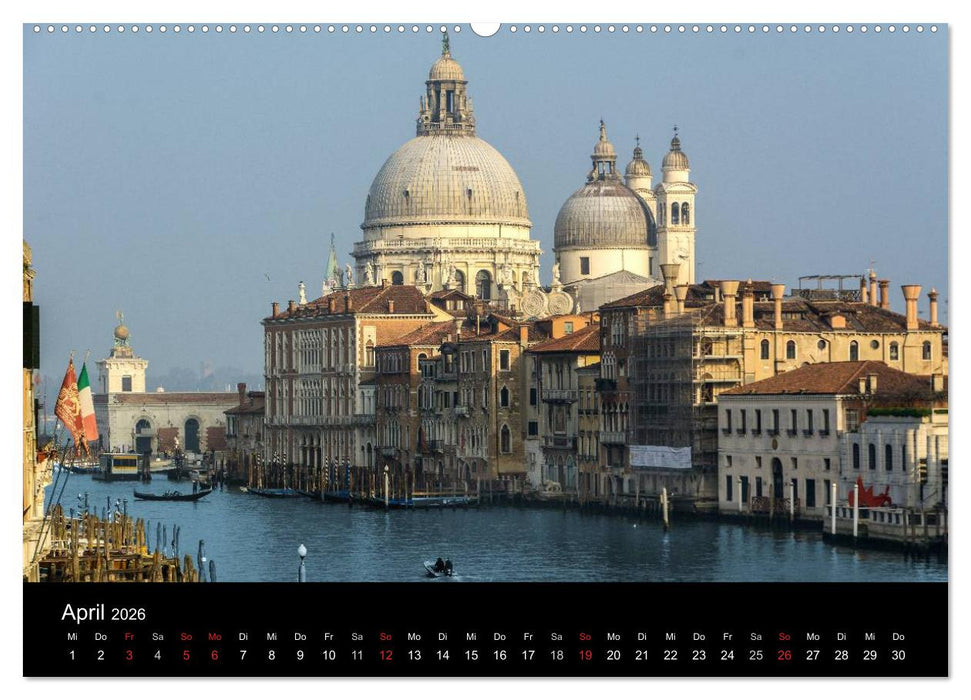 Venedig - la Serenissima (CALVENDO Premium Wandkalender 2026)