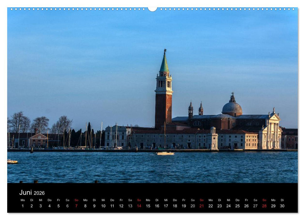Venedig - la Serenissima (CALVENDO Premium Wandkalender 2026)