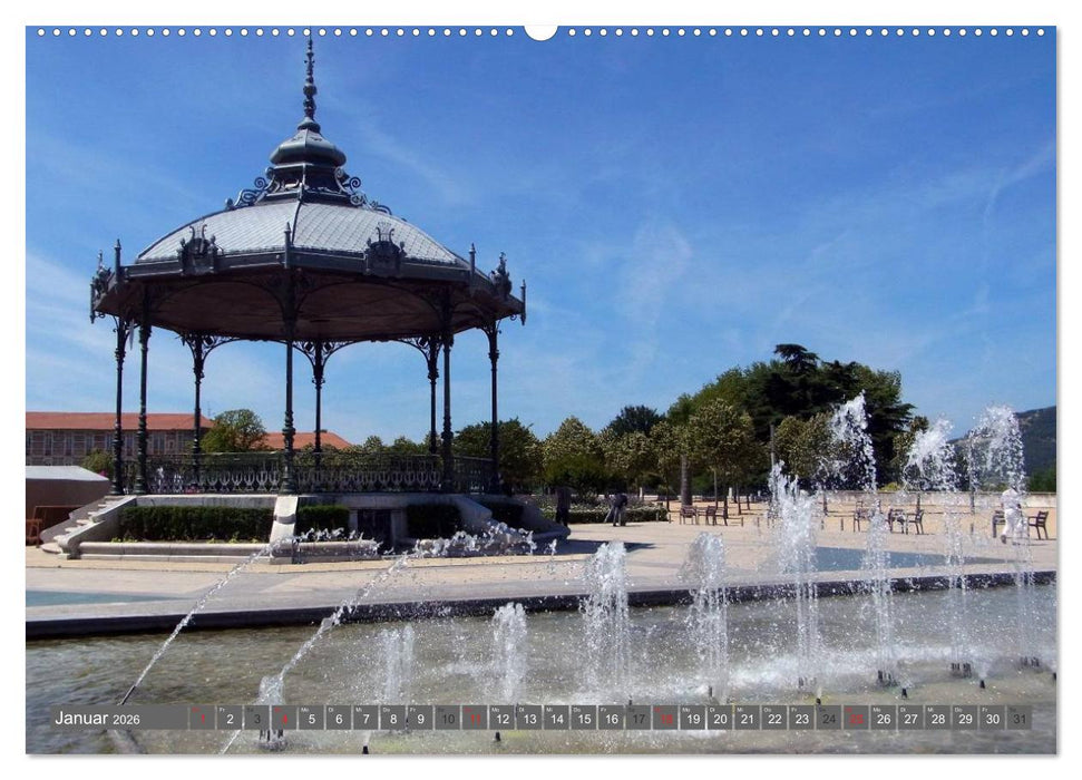 Südfrankreich - Die schönsten Ausflugsziele. (CALVENDO Wandkalender 2026)