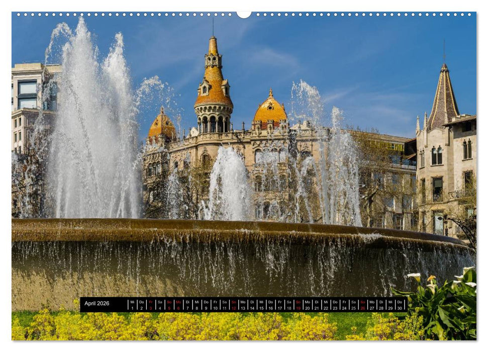 Costa Brava – inklusive Barcelona (CALVENDO Wandkalender 2026)