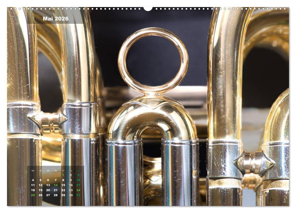 Das Horn, ein herrliches Instrument (CALVENDO Wandkalender 2026)