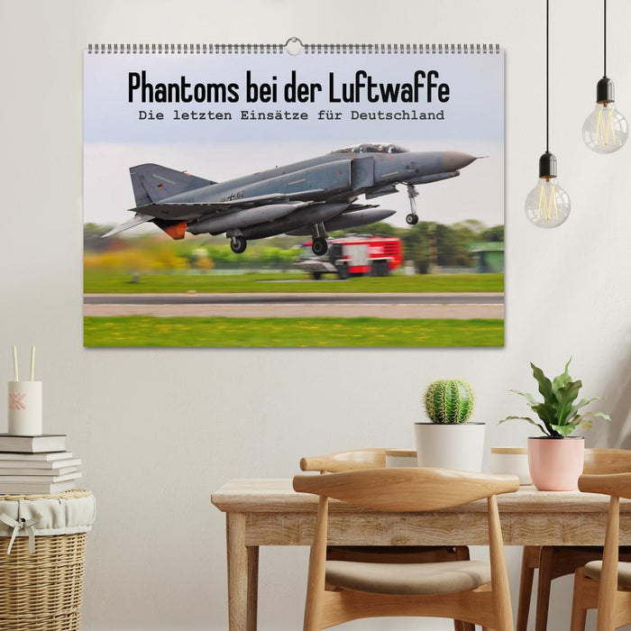 Phantoms bei der Luftwaffe (CALVENDO Wandkalender 2026)