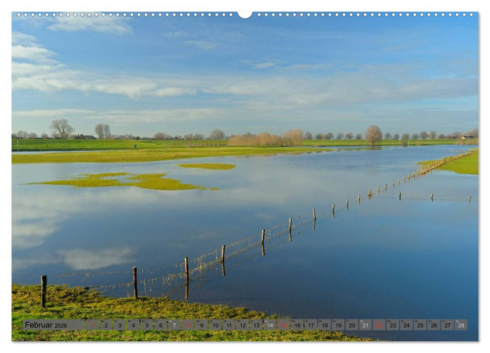 Der Niederrhein im Wandel der Jahreszeiten (CALVENDO Wandkalender 2026)