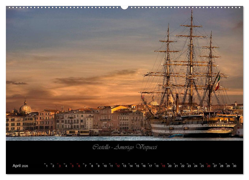Venedig – La Serenissima (CALVENDO Wandkalender 2026)