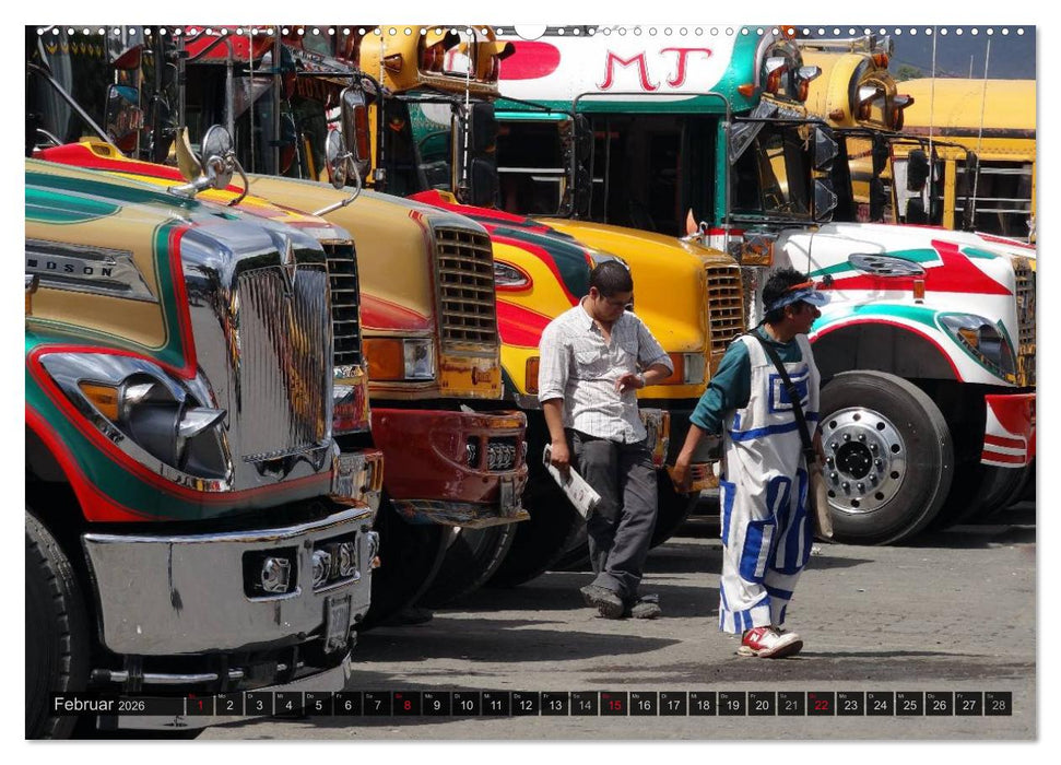 Guatemala - Land der 1000 Farben (CALVENDO Wandkalender 2026)