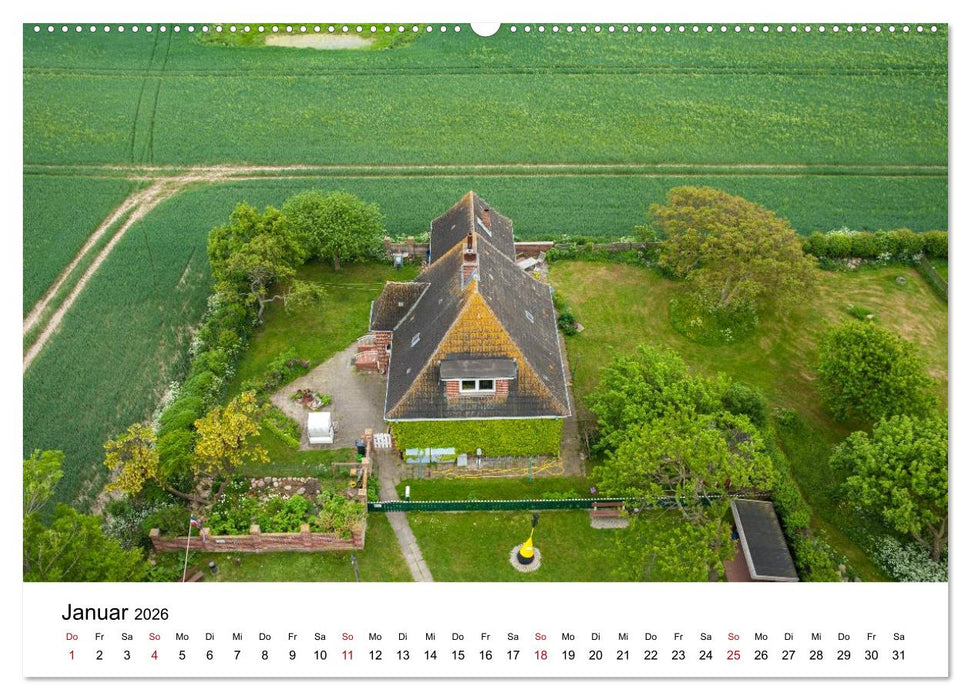 Fehmarn - "fe mer" natürlich "am Meer gelegen" (CALVENDO Wandkalender 2026)