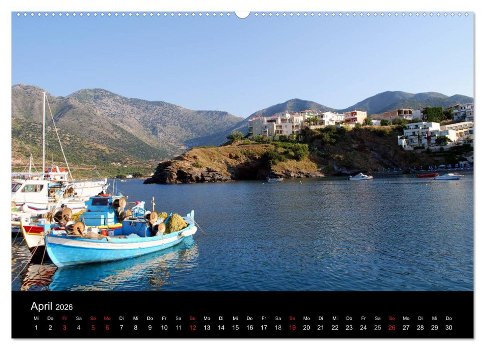 Insel Kreta (CALVENDO Wandkalender 2026)
