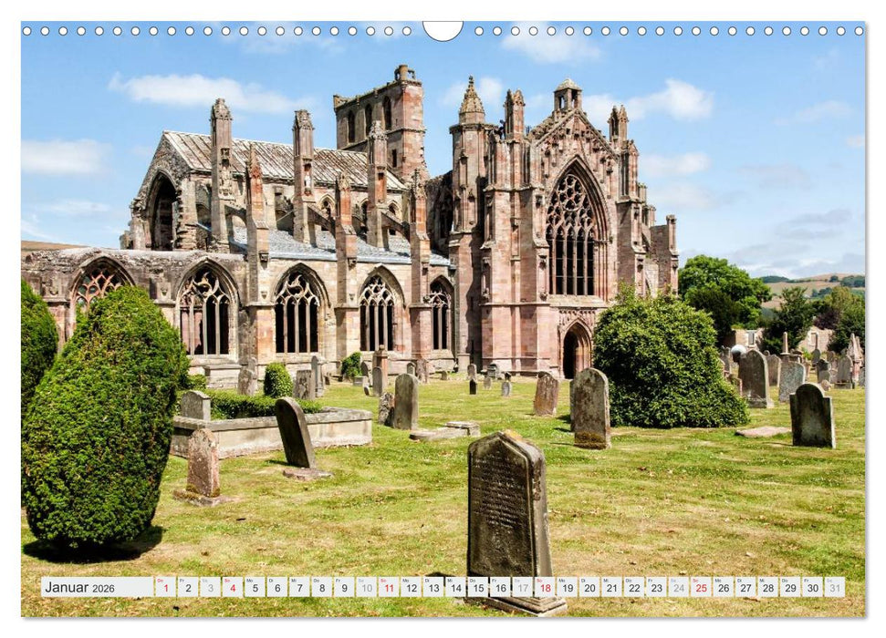 Traumreisen Schottland (CALVENDO Wandkalender 2026)