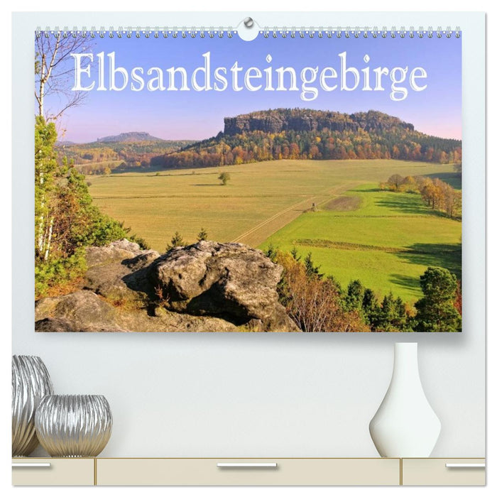 Elbsandsteingebirge (CALVENDO Premium Wandkalender 2026)