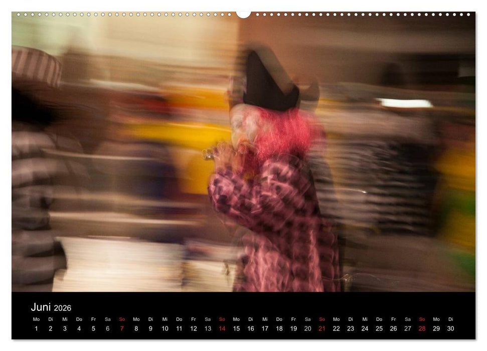 BASLER FASNACHT – Faszinierendes, schweizerisch regionales Brauchtum. (CALVENDO Premium Wandkalender 2026)