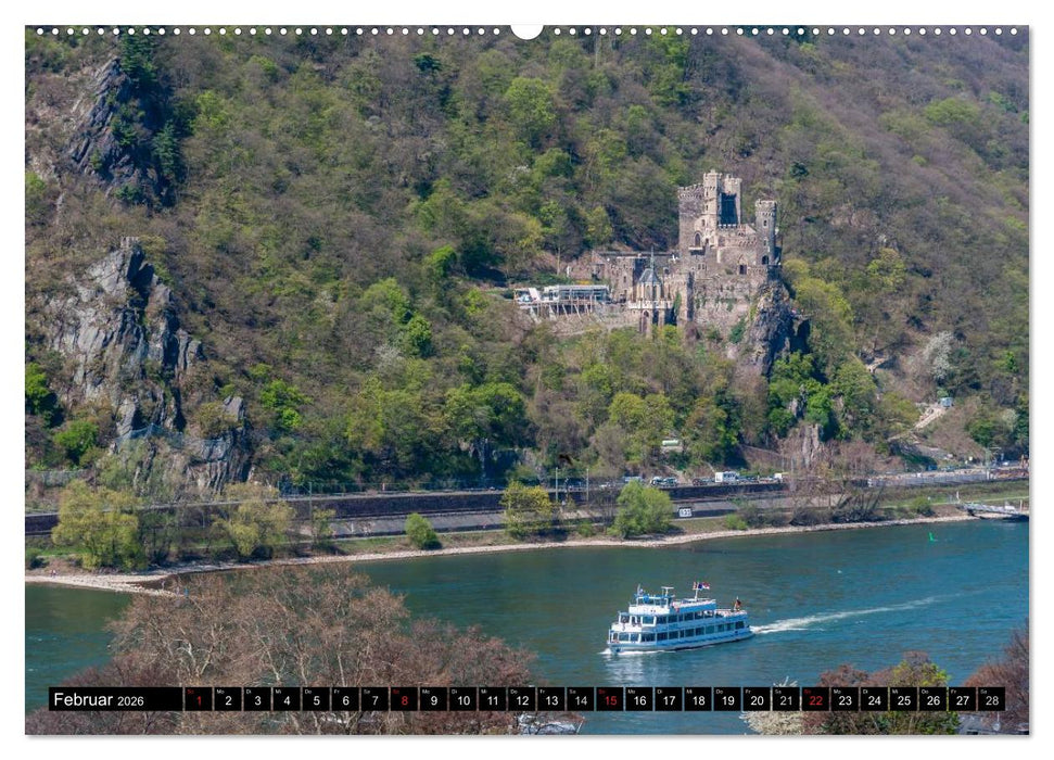 Rheinsteig Impressionen III (CALVENDO Premium Wandkalender 2026)