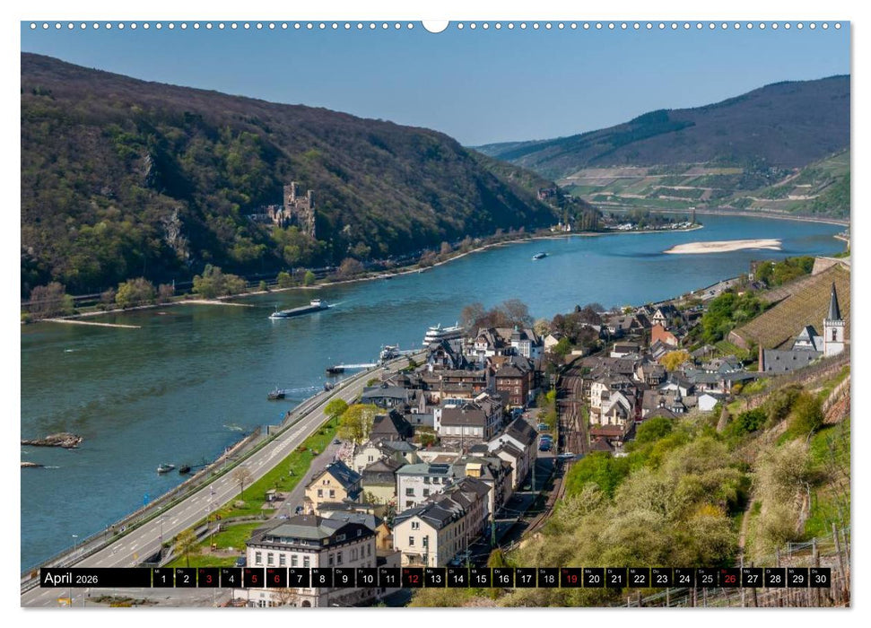 Rheinsteig Impressionen III (CALVENDO Premium Wandkalender 2026)