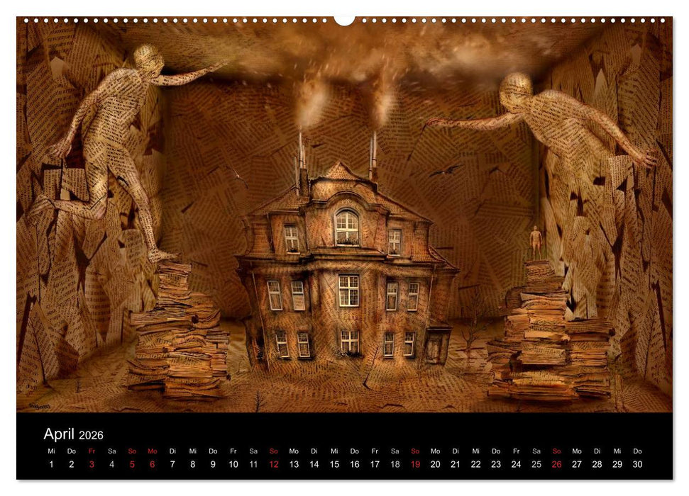 Moderner Surrealismus (CALVENDO Wandkalender 2026)