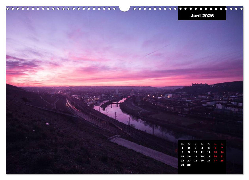 Würzburg - Die Perle Unterfrankens (CALVENDO Wandkalender 2026)