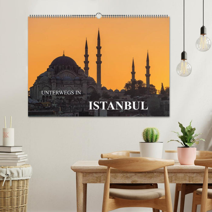 Unterwegs in Istanbul (CALVENDO Wandkalender 2026)