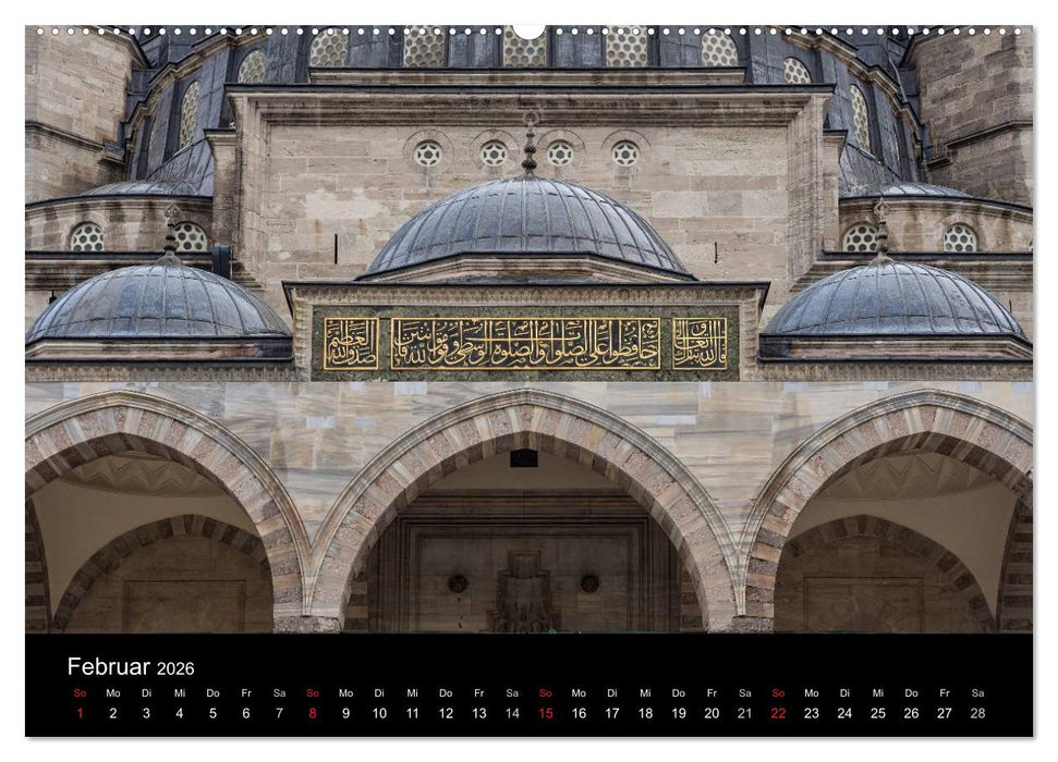 Unterwegs in Istanbul (CALVENDO Wandkalender 2026)