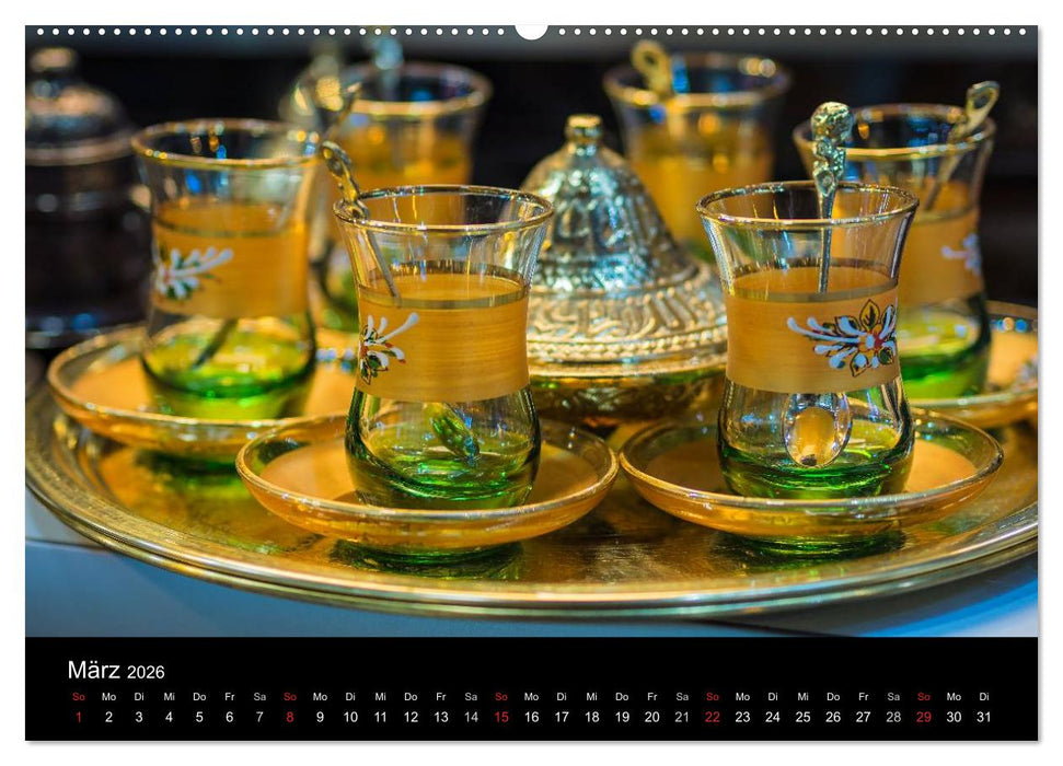 Unterwegs in Istanbul (CALVENDO Wandkalender 2026)
