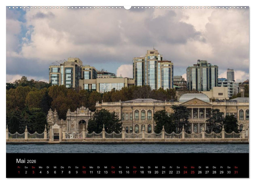Unterwegs in Istanbul (CALVENDO Wandkalender 2026)