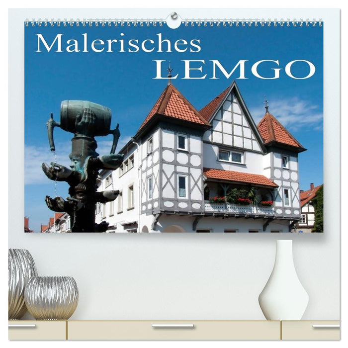 Malerisches Lemgo (CALVENDO Premium Wandkalender 2026)