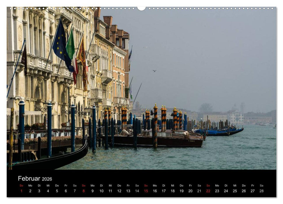 Venedig - la Serenissima (CALVENDO Wandkalender 2026)
