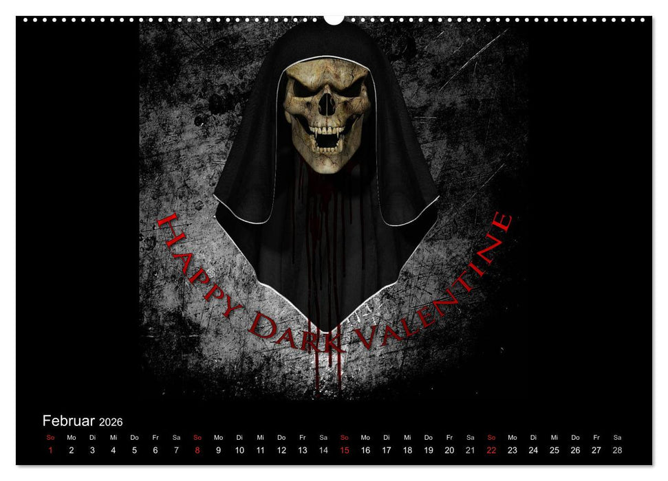 S.O.D. - Skulls Of Death Vol. II - Totenkopf Artworks (CALVENDO Premium Wandkalender 2026)