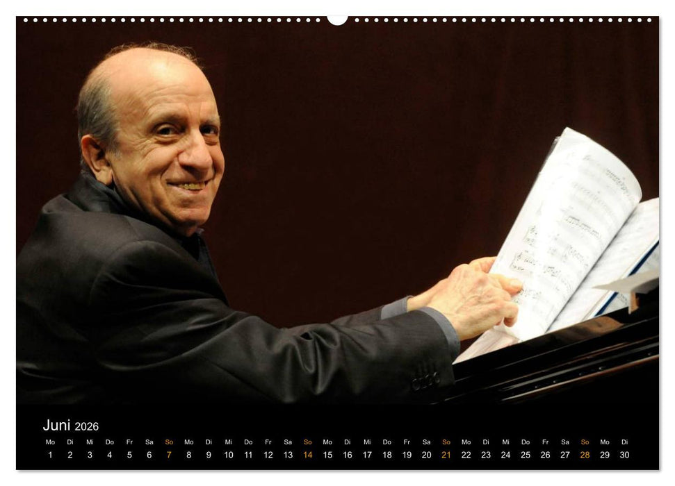 Jazz Pianisten 2026 (CALVENDO Premium Wandkalender 2026)