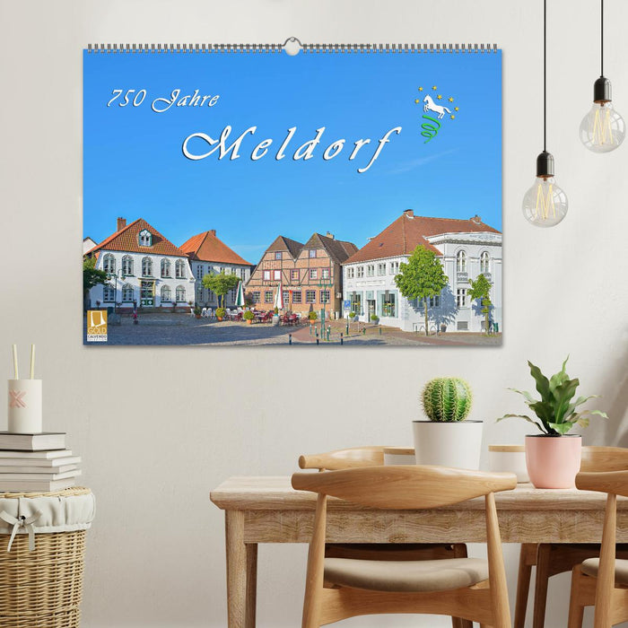 750 Jahre Meldorf (CALVENDO Wandkalender 2026)