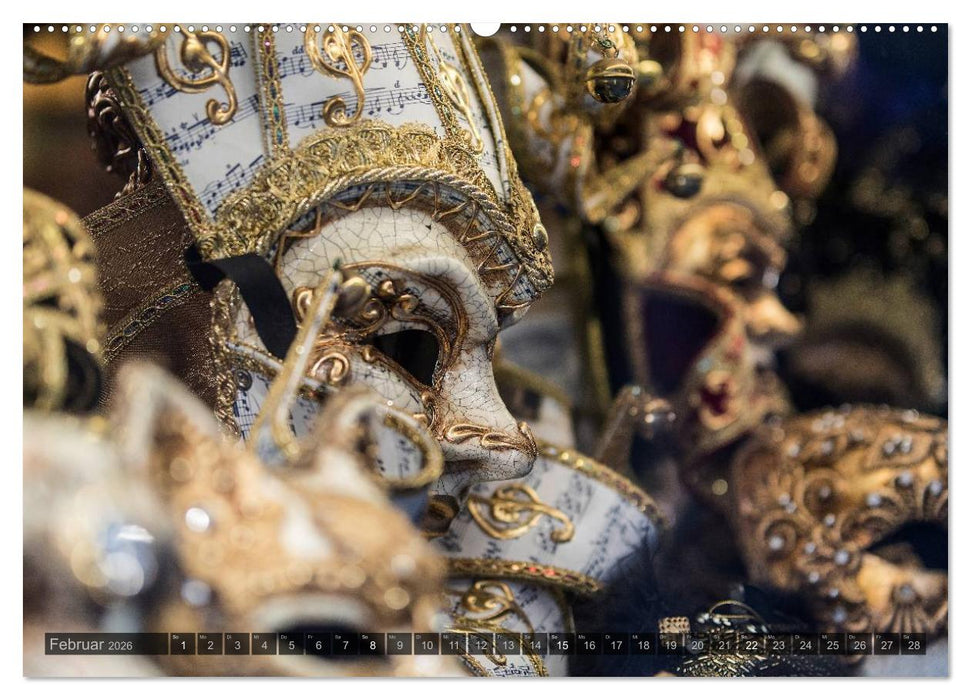 Venedig – Zauber der Lagunenstadt (CALVENDO Premium Wandkalender 2026)