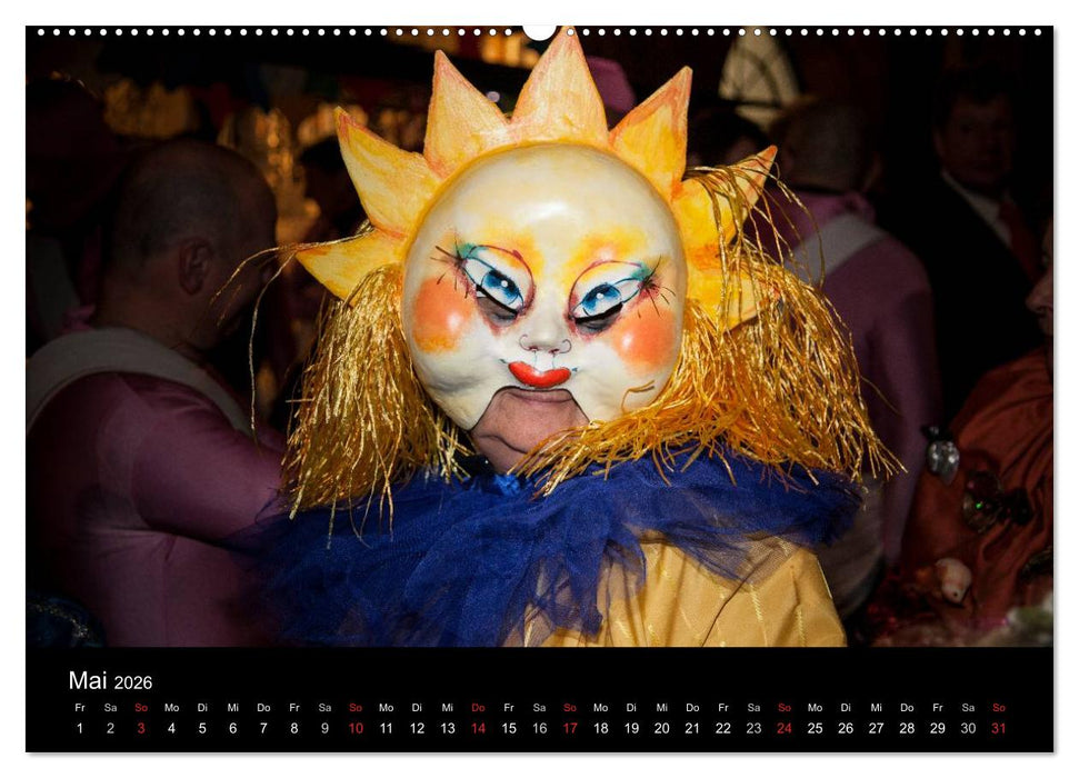 BASLER FASNACHT – Faszinierendes, schweizerisch regionales Brauchtum. (CALVENDO Wandkalender 2026)