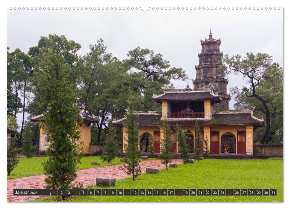 Vietnam - Zwischen Mekong und Halong Bucht (CALVENDO Premium Wandkalender 2026)