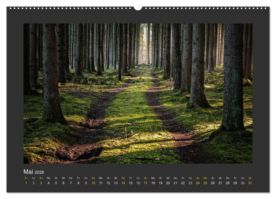 Poesie der Natur (CALVENDO Premium Wandkalender 2026)