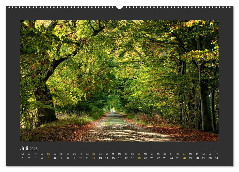 Poesie der Natur (CALVENDO Premium Wandkalender 2026)