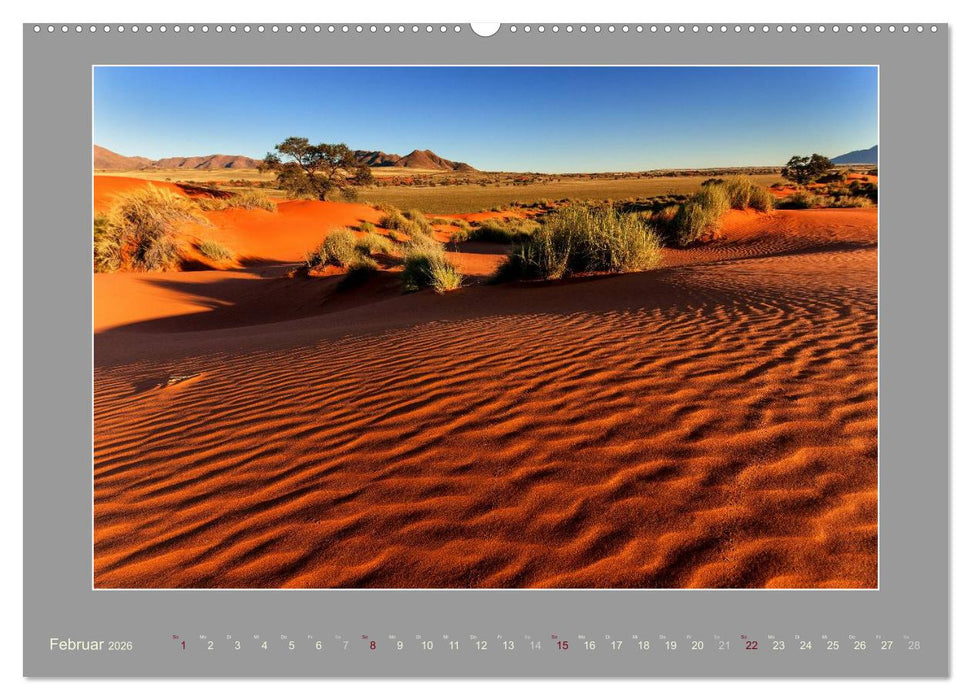 Namibia - Die Farben der Namib (CALVENDO Premium Wandkalender 2026)