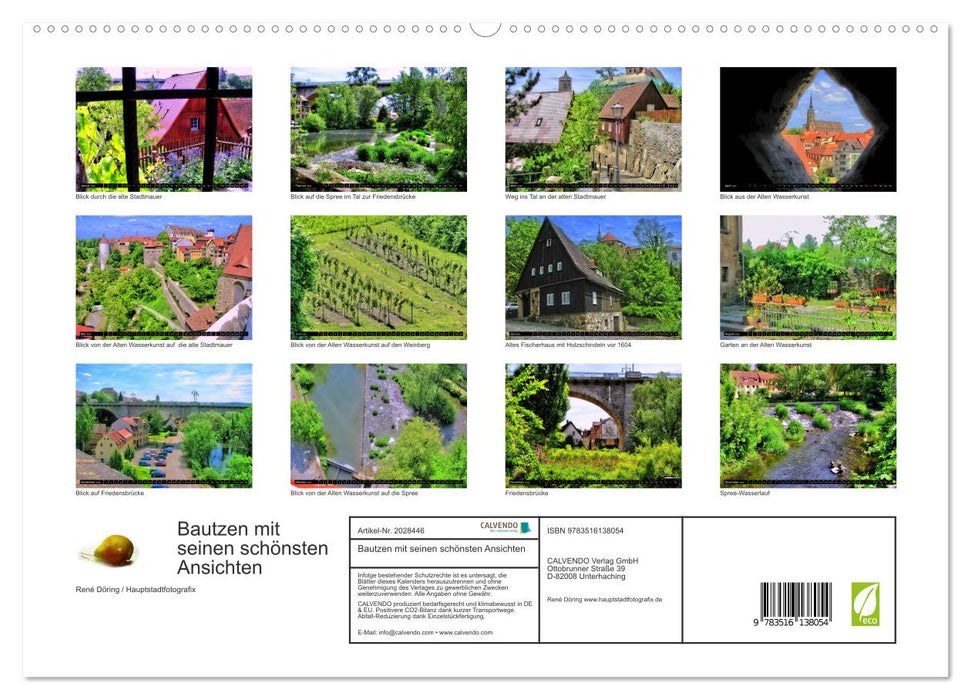 Bautzen mit seinen schönsten Ansichten (CALVENDO Premium Wandkalender 2026)