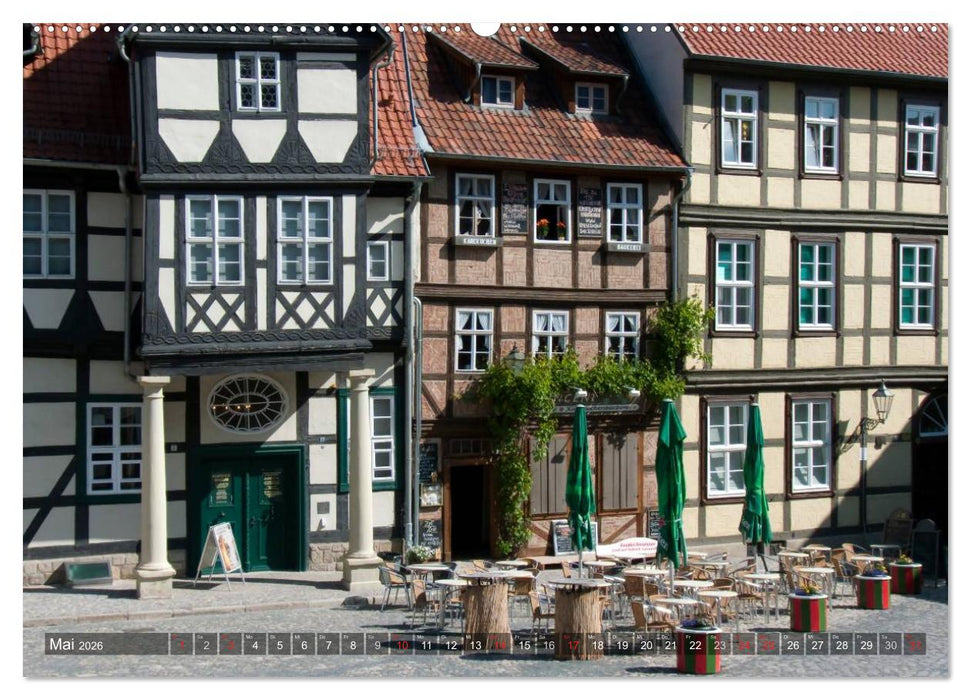 Malerisches Quedlinburg (CALVENDO Wandkalender 2026)