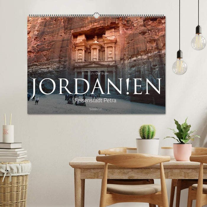 Jordanien – Felsenstadt Petra (CALVENDO Wandkalender 2026)