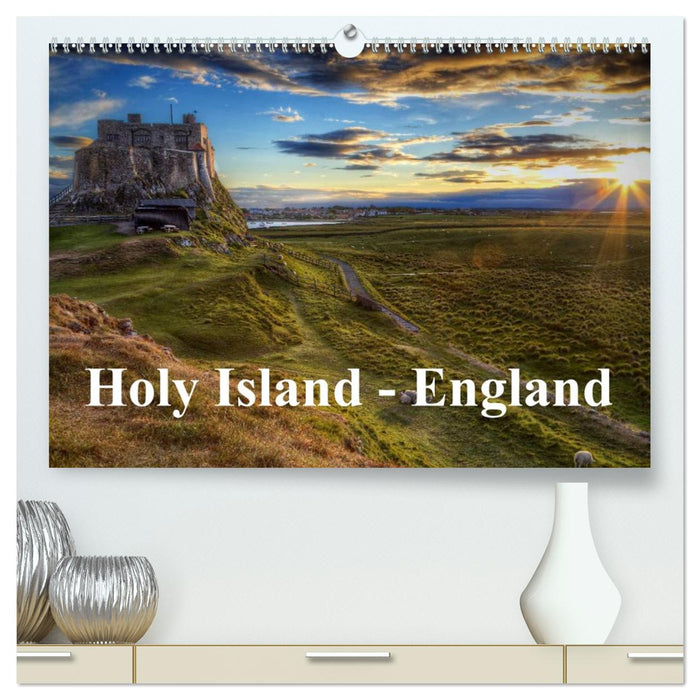 Holy Island - England (CALVENDO Premium Wandkalender 2026)