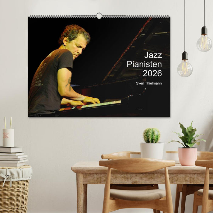 Jazz Pianisten 2026 (CALVENDO Wandkalender 2026)