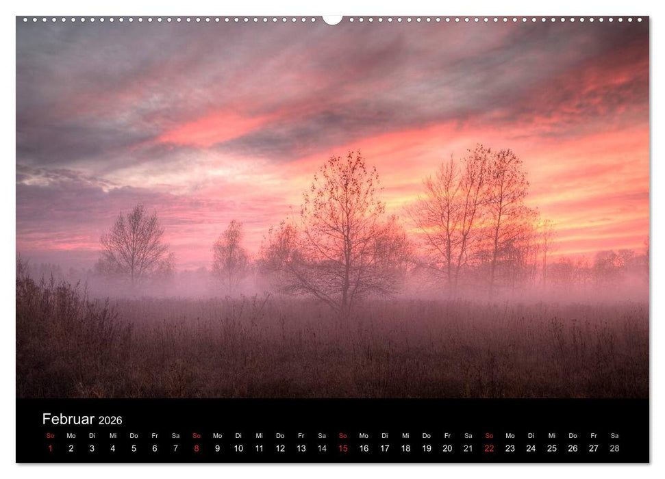 Einzigartige Natur - Eine Reise durch Europas Landschaften (CALVENDO Wandkalender 2026)