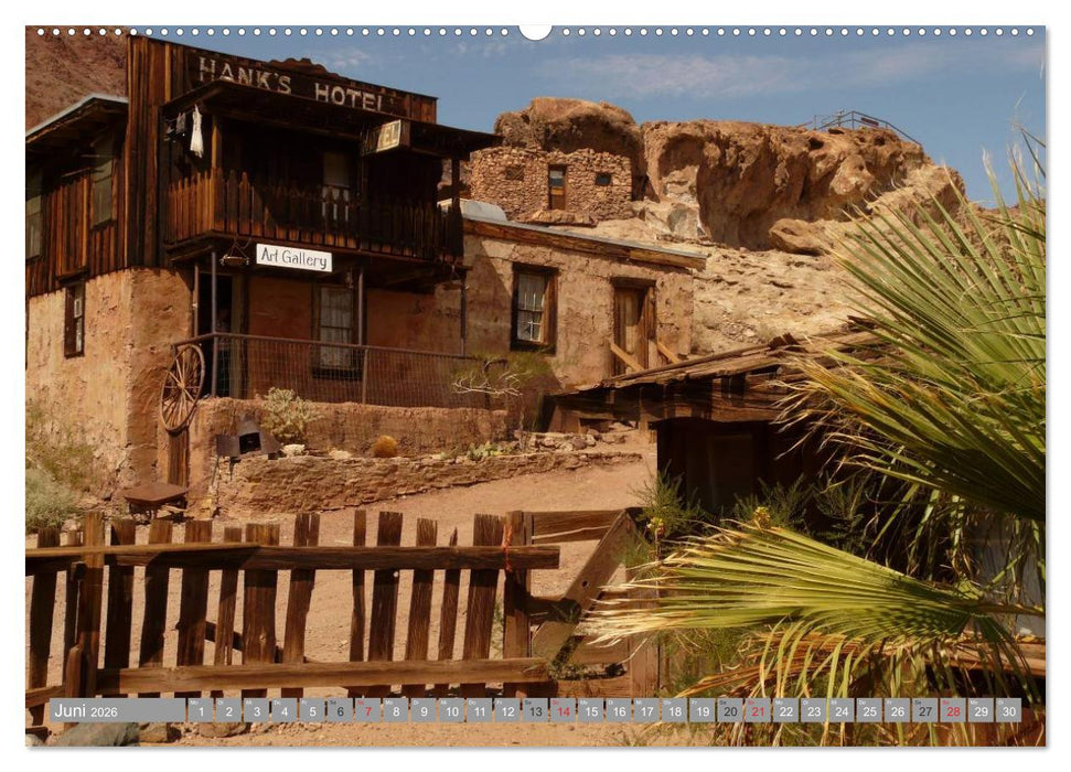 Kalifornien • Die goldene Westküste (CALVENDO Wandkalender 2026)