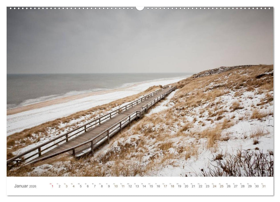 Stege & Wege auf Sylt (CALVENDO Premium Wandkalender 2026)