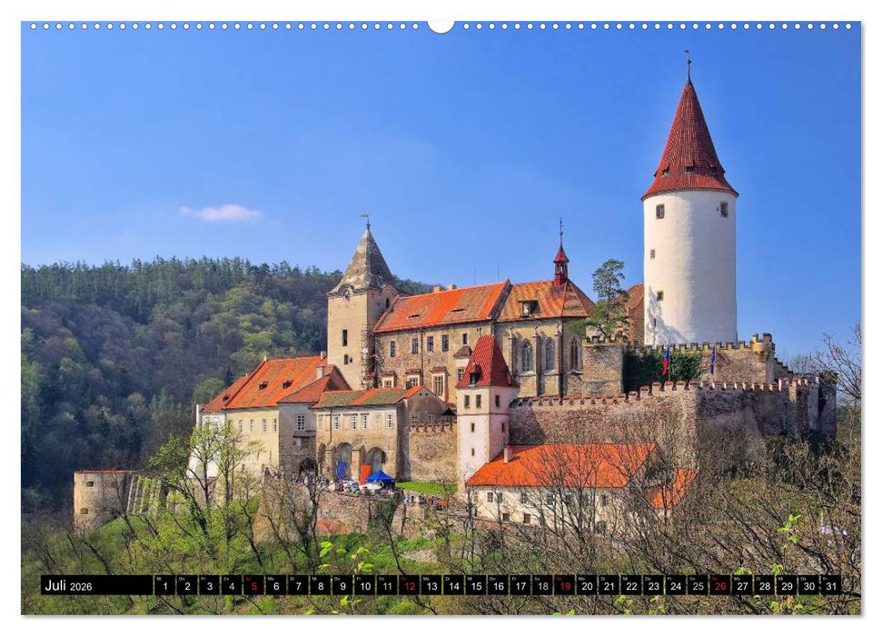 Tschechien (CALVENDO Premium Wandkalender 2026)