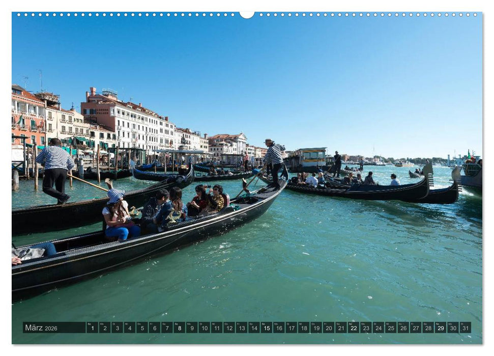 Venedig – Zauber der Lagunenstadt (CALVENDO Wandkalender 2026)